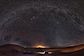 Milky Way arch in the desert